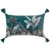 COUSSIN 30X50CM ISIBELLE BLEU