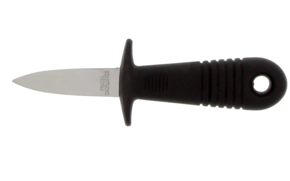 COUTEAU A HUITRE LANCETTE MANCHE POLYPROPYLENE