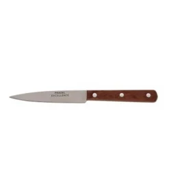 COUTEAU OFFICE 10CM MANCHE BOIS 3 RIVETS