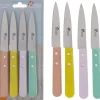 COUTEAU OFFICE 9CM MANCHE BOIS 2 RIVETS