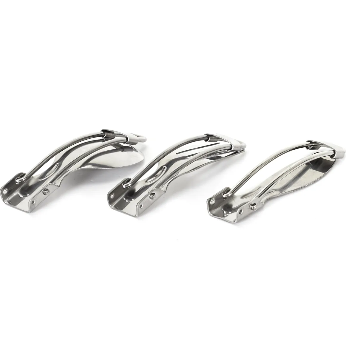 COUVERT PLIABLE A EMPORTER INOX X3 PIECES