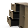 CRAFT ENFILADE 2 PORTES COULISSANTES 3 TIROIRS