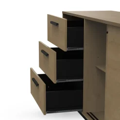 CRAFT ENFILADE 2 PORTES COULISSANTES 3 TIROIRS