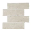 CREDENCE ADHESIVE X4 PIECES 25X25CM MURAL PIERRE NATUREL
