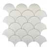 CREDENCE ADHESIVE X4 PIECES 25X25CM MURAL SCALE CHROME
