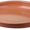CREPIERE CERAMIQUE ALUMINIUM 28CM TERRACOTTA