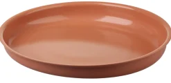 CREPIERE CERAMIQUE ALUMINIUM 28CM TERRACOTTA