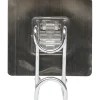 CROCHET ACIER INOXYDABLE SUR CARTE ADHESIVE 3M CHROME