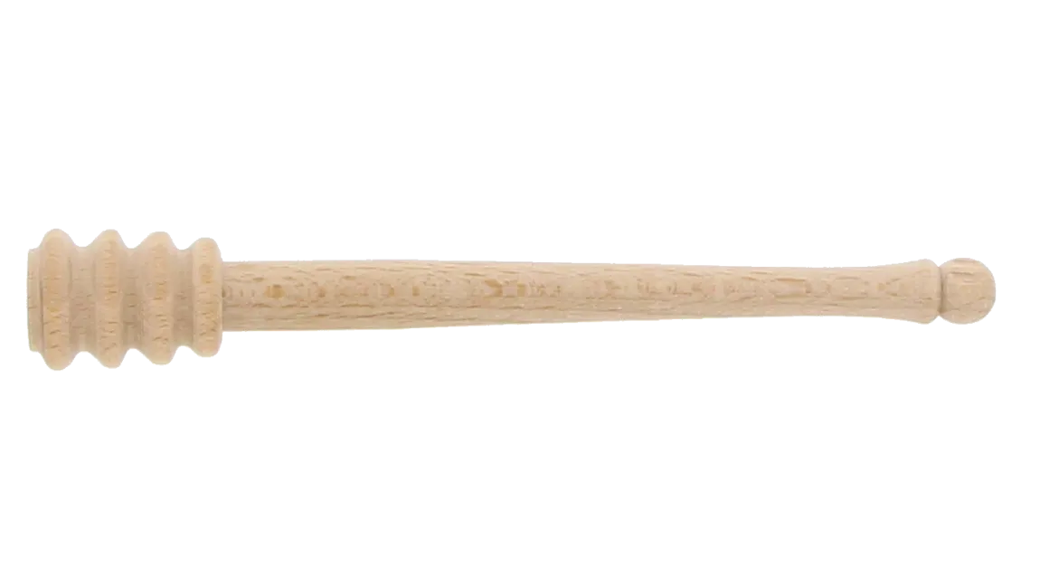 CUILLERE A MIEL BOIS NATUREL H.15CM D.2.5CM