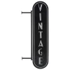 DECO MURALE METAL CAFE BORDELAIS H.55CM