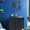 DECO MURALE METAL FEUILLE 40X40CM