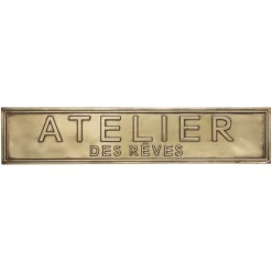 DECO MURALE METAL RILEY D.100X20CM