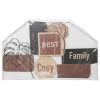 DECO MURALE OLME D.75X46CM