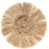 DECO MURALE RAPHIA X3 PIECES 25CM 30CM 36CM