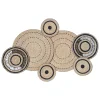 DECO MURALE ROSEAU LUMIERE D HIVER D.115X72CM
