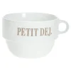 DEJEUNER EMPILABLE COLORAMA 62CL BLANC