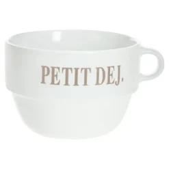 DEJEUNER EMPILABLE COLORAMA 62CL BLANC