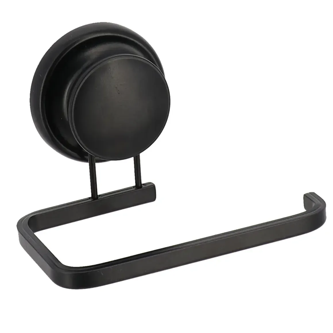 DEROULEUR ALUMINIUM WC VENTOUSE NOIR