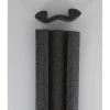 DESSOUS DE PORTE DOUBLE BOURRELET 93 CM NOIR