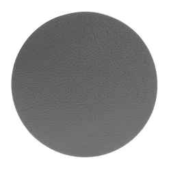 DESSOUS DE VERRE TENOR GRIS D.10CM X6 PIECES