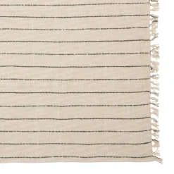 DESSUS DE LIT SLUB RAYURE 240X260CM