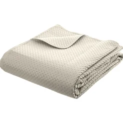 DESSUS LIT DOLCE 240X260CM 2 TAIES BEIGE