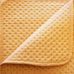 DESSUS LIT DOLCE 240X260CM 2 TAIES OCRE