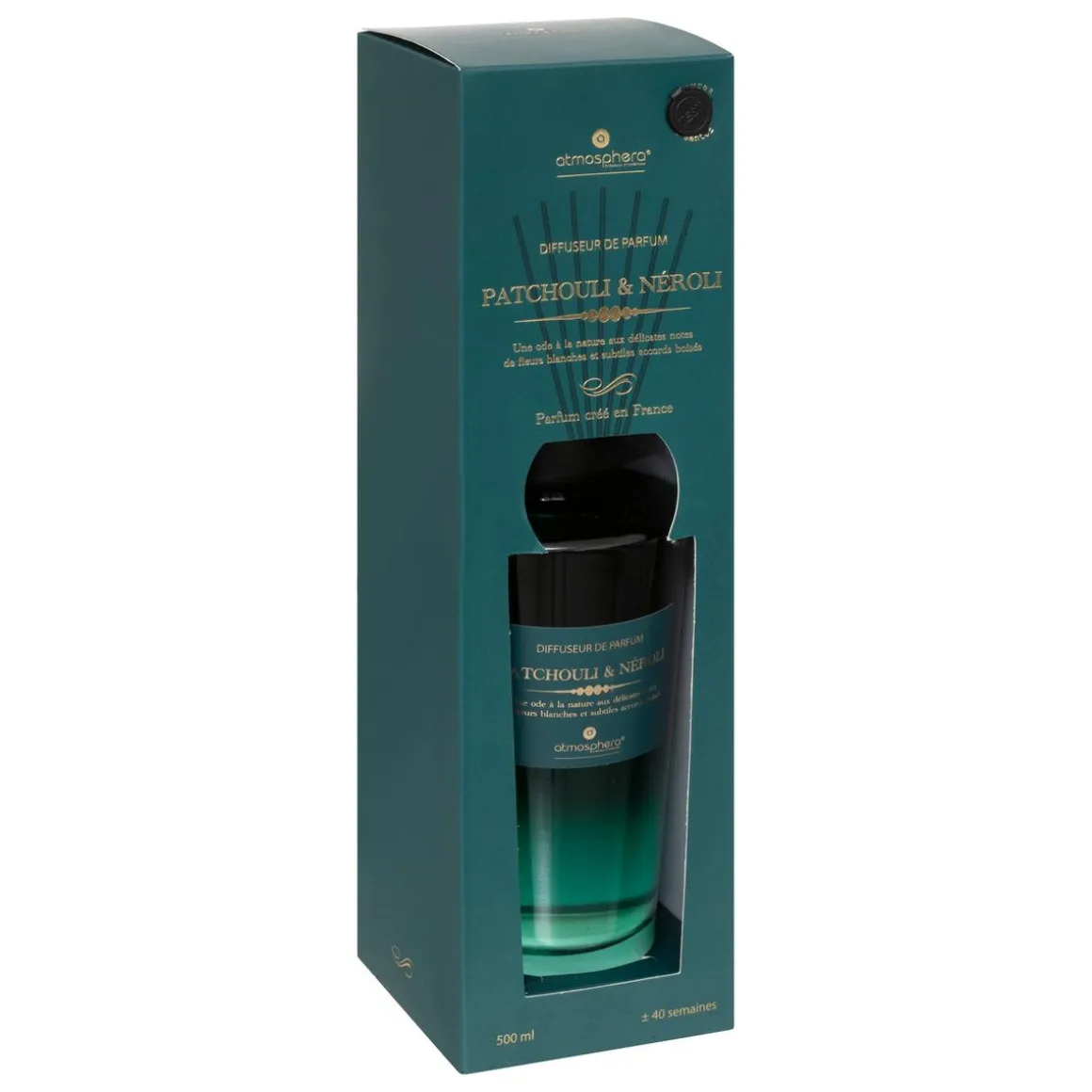 DIFFUSEUR VERRE ALMA PATCHOULI 500ML