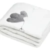 DOUREVE PLAID 130X160 TAUPE 100 PE