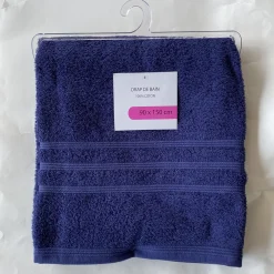 DRAP BAIN 90X150CM BLEU