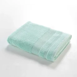 DRAP DE DOUCHE 70X130CM EPONGE UNIE TENDRESSE CELADON
