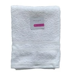 DRAP DOUCHE 70X130CM BLANC