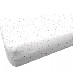 DRAP HOUSSE COTON BIO ENFANT 90X190CM MAGIC