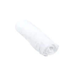 DRAP HOUSSE GAZE COTON 60X120CM BLANC