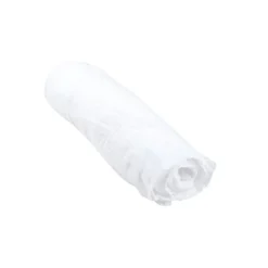 DRAP HOUSSE GAZE COTON 70X140CM BLANC