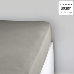 DRAP HOUSSE JERSEY 140X200CM DUNE