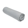 DRAP HOUSSE POLYESTER LAVE 160X200 ET 25CM ACIER TODAY