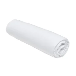 DRAP HOUSSE POLYESTER LAVE 140X200 ET 25CM CRAIE TODAY