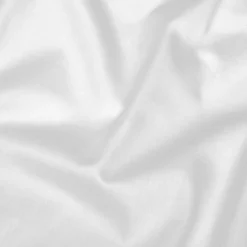 DRAP HOUSSE SATIN DE COTON BLANC 160X200CM