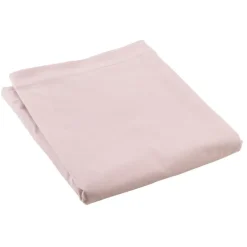 DRAP PLAT 2 P 240X300CM PERCALE UNI ROSE POINT BOURDON