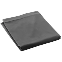 DRAP PLAT 180X290CM PERCALE UNI 78 FILS PERCALINE ACIER
