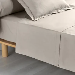 DRAP PLAT 240X300CM PERCALE UNI 78 FILS PERCALINE NATUREL