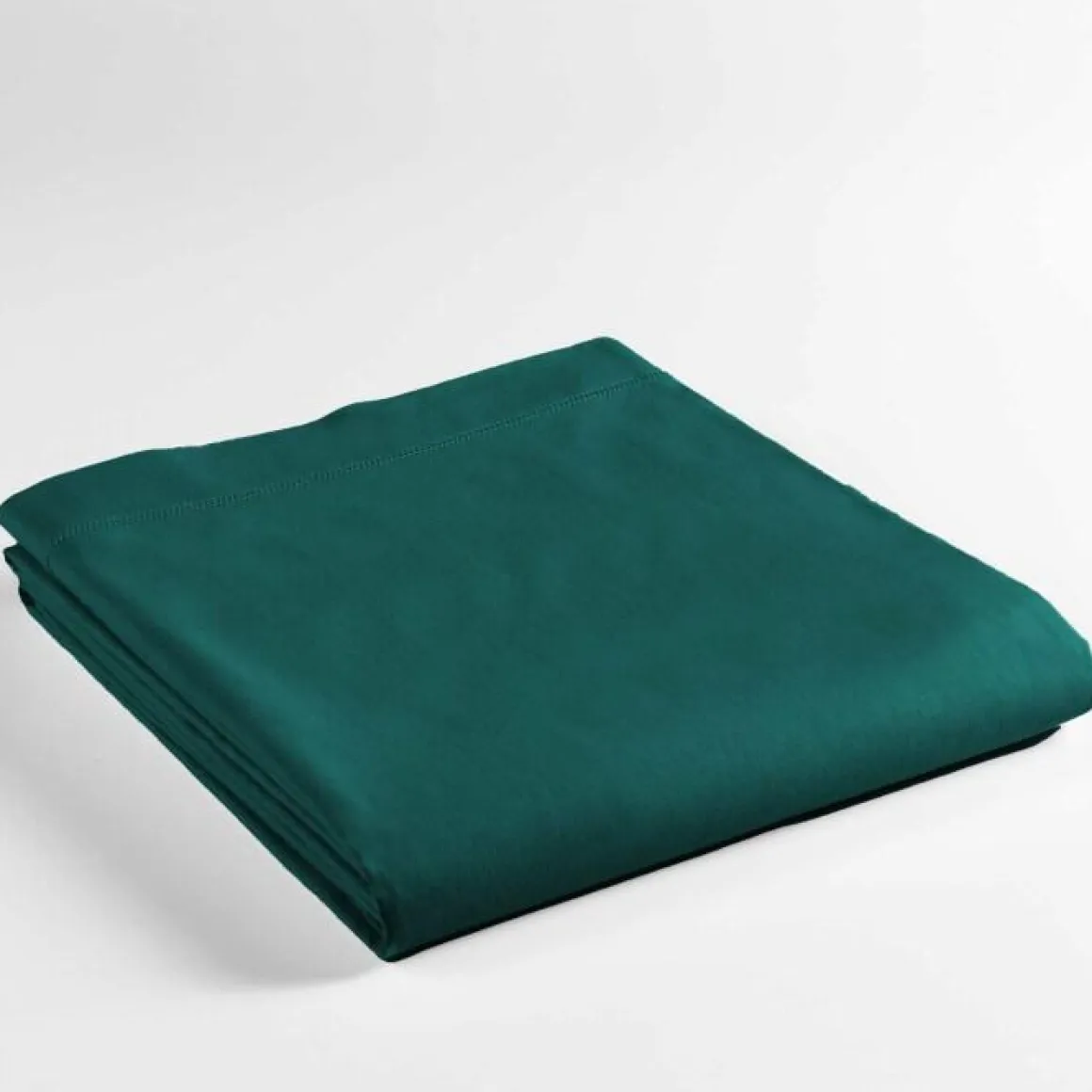 DRAP PLAT 180X290 CM UNI 57 FILS LINA EMERAUDE