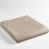 DRAP PLAT 180X290CM UNI 57 FILS LINA SABLE
