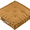 DUO COUSSIN CURRY LIN 45X45X10CM