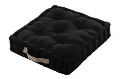DUO COUSSIN 45X45X10 NOIR LIN