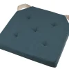 DUO GALETTE COBALT LIN VELCRO 38X38X4CM