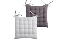 DUO GALETTE 16PTS 40X40 GRIS PERLE