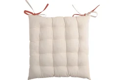 DUO GALETTE 16PTS 40X40 TERRACOTTA LIN
