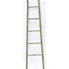 ECHELLE PORTE SERVIETTES PM EVASEE 5 BARREAUX 100% BAMBOU BA